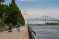 Clock Tower Old Port Montreal Canada Royalty Free Stock Photo