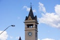 Clock tower on old Telegraph building Royalty Free Stock Photo