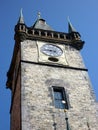 Clock Tower, Old Town Square, Prague Royalty Free Stock Photo