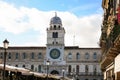 Clock tower of Palazzo del Capitanio in Padua city