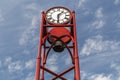 Clock tower in Petoskey Michigan