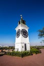 Clock Tower-Petrovaradin Fortress,Novi Sad, Serbia Royalty Free Stock Photo