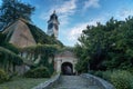 The Clock Tower at Petrovaradin Fortress in Novi Sad, Serbia. Travel to Balkan countries