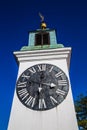 Clock Tower-Petrovaradin Fortress,Novi Sad, Serbia Royalty Free Stock Photo