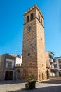 Clock Tower Reloj-Mirador in Andujar, Spain Royalty Free Stock Photo