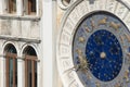 Clock Tower, Renaissance building located in San Marco square in Venice Royalty Free Stock Photo