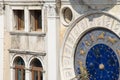 Clock Tower, Renaissance building located in San Marco square in Venice Royalty Free Stock Photo