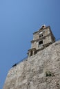 Clock tower in Rhodes, Greece Royalty Free Stock Photo