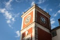 Clock Tower in Rovinj Royalty Free Stock Photo