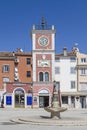 Clock tower in Rovinj Royalty Free Stock Photo