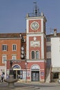 Clock tower in Rovinj Royalty Free Stock Photo