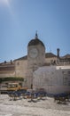 Clock Tower in the City of Trogir, Croatia Royalty Free Stock Photo