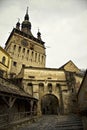 Clock Tower, Sighisoara, Romania Royalty Free Stock Photo