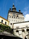 Clock tower, Sighisoara, Romania Royalty Free Stock Photo
