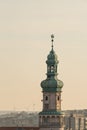 Old clock tower in Sopron Royalty Free Stock Photo