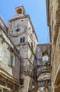 Clock tower, Split, Croatia Royalty Free Stock Photo