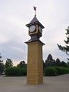 Clock tower on the square Efremov in the city Vyazma