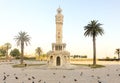 Clock Tower is the symbol of Izmir Royalty Free Stock Photo