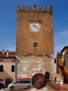 Clock tower in Mestre, Metropolitan City of Venice, Italy