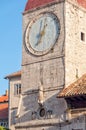 Clock Tower - Trogir Royalty Free Stock Photo