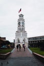 Clock tower in the center of Iquique Chile, Baquedano