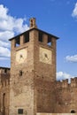 Clock tower in Verona