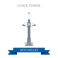 Clock Tower Victoria Seychelles Flat historic web