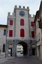 The Clock Tower at Vittorio Veneto Italy