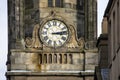 Clock on Tron Kirk in Edinburgh, Scotland
