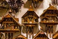 Vintage cuckoo clocks, Bavaria, Munich, Germany