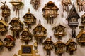 Vintage cuckoo clocks in shop, Munich, Germany