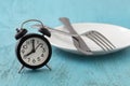 Intermittent fasting, diet, weight loss concept Royalty Free Stock Photo