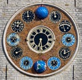 Clock of the Zimmer tower, Lier, Belgium Royalty Free Stock Photo