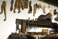 Clockmaker Tools and Workbench