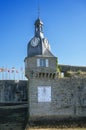 Clocks in the harbour of Concarneau