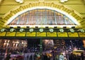 Clocks on the wall of Flinders Street Railway Station in Melbourne Royalty Free Stock Photo