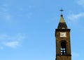 Clocktower The Cathedral of Our Lady of Perpetual Succour in Prizren Royalty Free Stock Photo