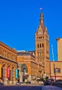 Clocktower at Milwaukee City Hall Royalty Free Stock Photo