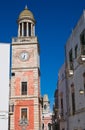 Clocktower. Noci. Puglia. Italy. Royalty Free Stock Photo
