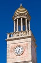 Clocktower. Noci. Puglia. Italy. Royalty Free Stock Photo