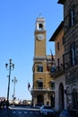 Clocktower, Piazza XX Settembre, Pisa, Tuscany, Italy