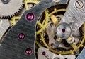 Clockwork close-up Royalty Free Stock Photo