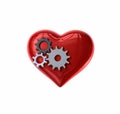 Clockwork Gears Heart