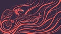 Clockwork illustration design showing intricate technical mechanisms vector design Generative AI