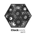 Clockwork vector concept