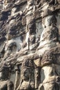 Close up of the Terrace of the Leper King, Angkor Thom, Angkor