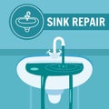 Clogged Faucet Leaking Tap Sink Repair Banner