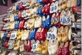 Clogs for sale Royalty Free Stock Photo