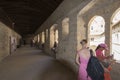 Cloister of Benoit XII, Palais des Papes, Avignon, France Royalty Free Stock Photo