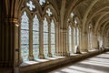 Cloister of Burgos Cathedral, Spain Royalty Free Stock Photo